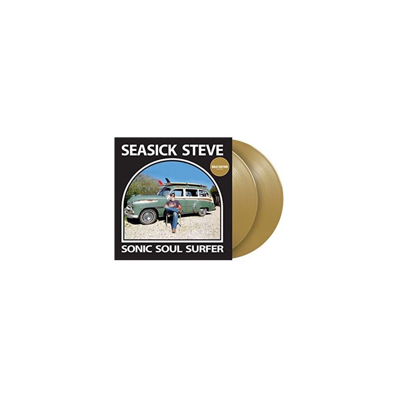 Seasick Steve Sonic Soul Surfer  .. Surfer / Gold Vinyl 2-LP Import Blues Coloured Vinyl