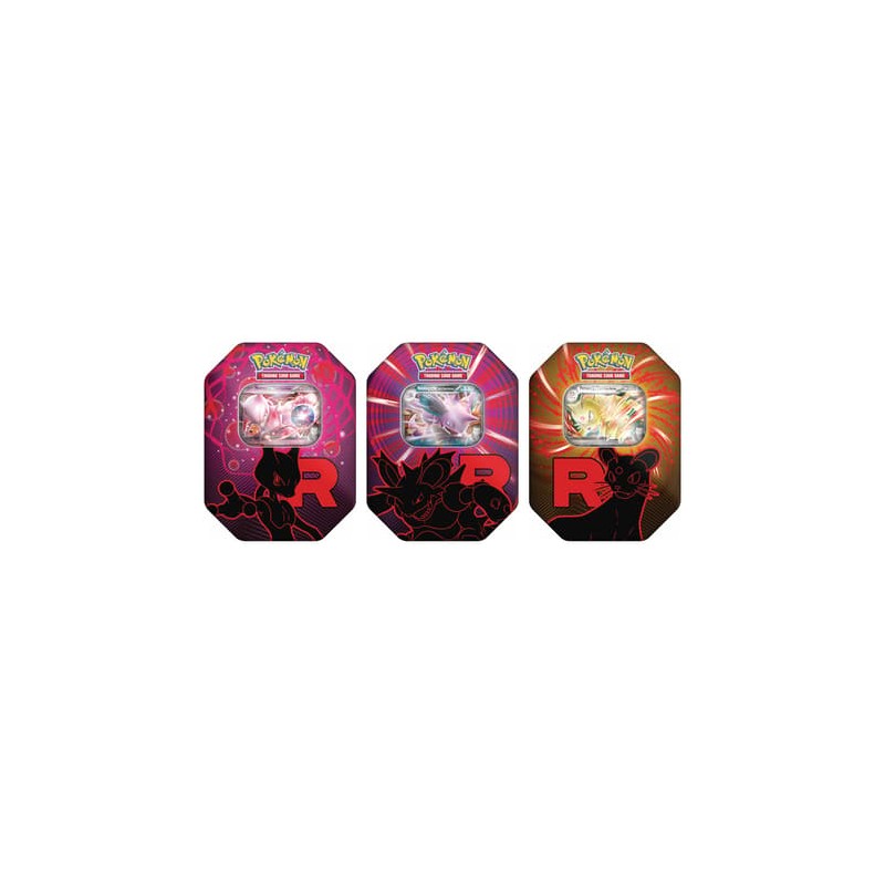 Pokémon JCC : Boîtes de la Team Rocket (Mewtwo-ex / Nidoking-ex / Persian-ex - 1x boîte aléatoire) - FR