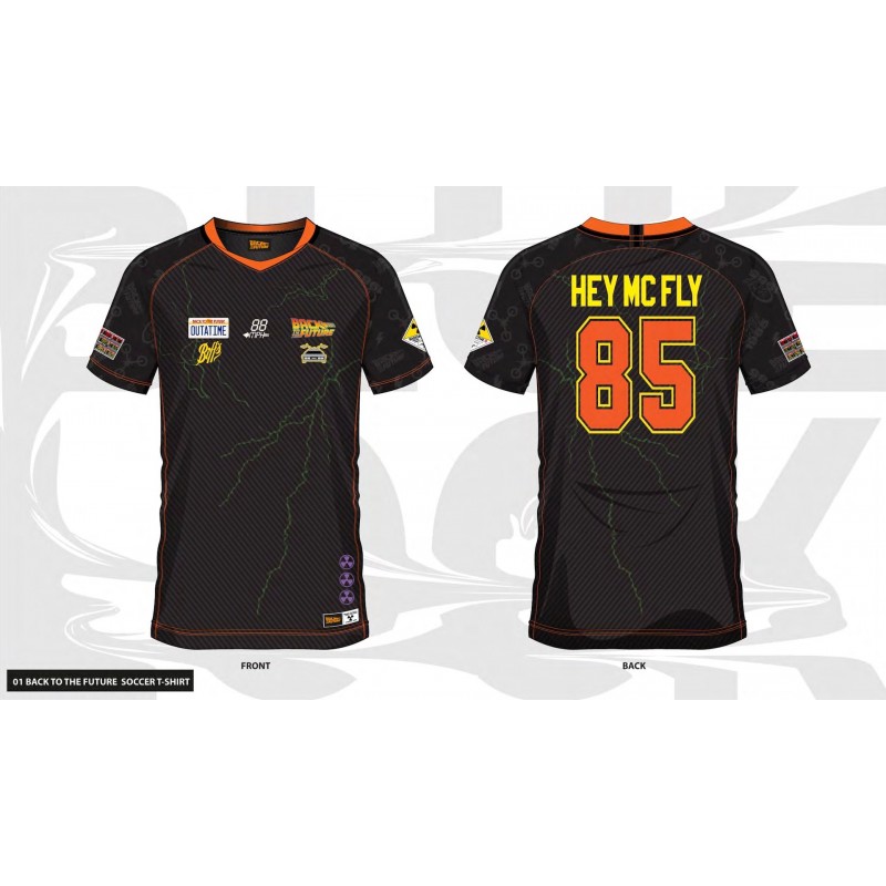 RETOUR VERS LE FUTUR - Hey McFly 85 - Maillot de Foot Homme (XL)
