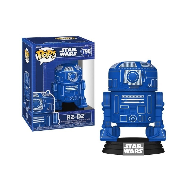 STAR WARS - POP N° 798 - R2-D2 (Blueprint)