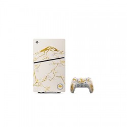 Pack Console Sony PS5 Slim Standard ® Gold - Edition limitée Ghost of Yōtei
