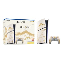 Pack Console Sony PS5 Slim Standard ® Gold - Edition limitée Ghost of Yōtei