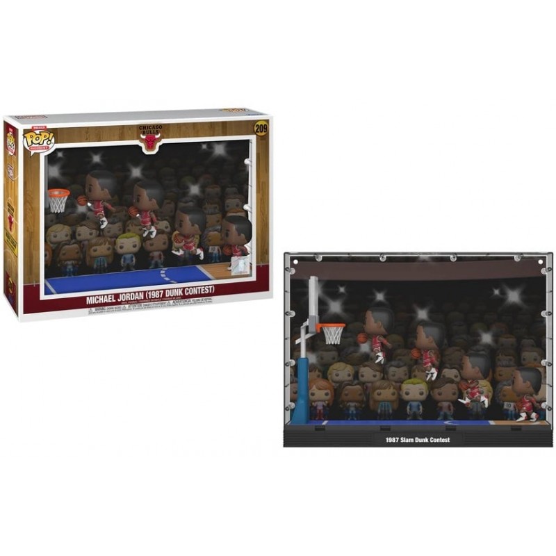 BULLS - POP MOMENTS Deluxe N° 209 - MJ ('87 Dunk Contest)