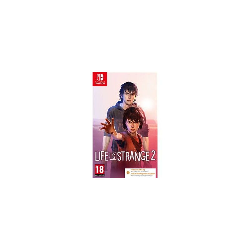 LIFE IS STRANGE 2 CODE IN BOX