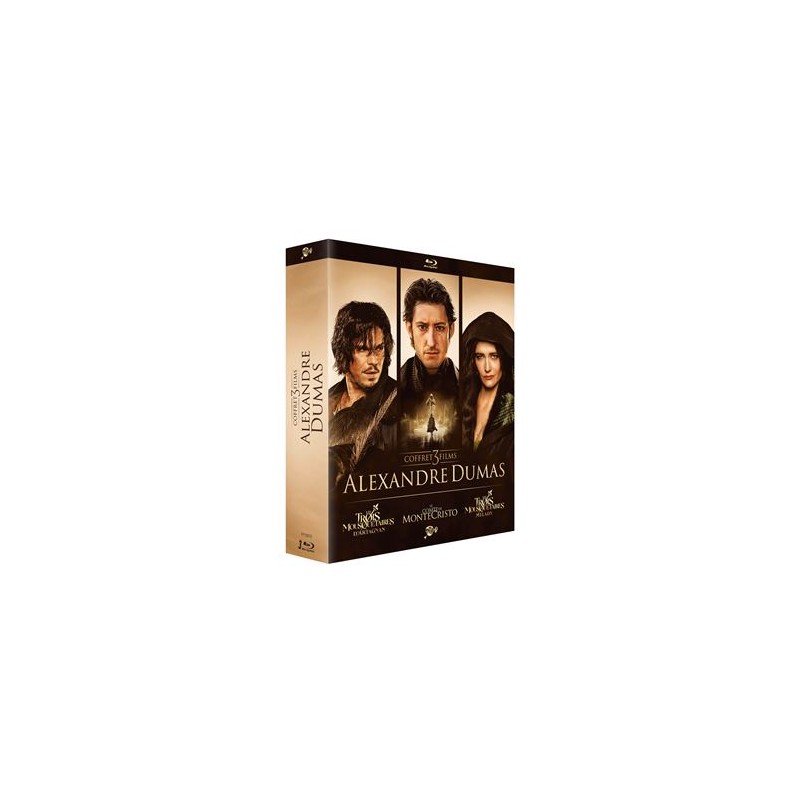 Coffret Monte Cristo et Les Trois Mousquetaires : D'Artagnan & Milady Blu-ray