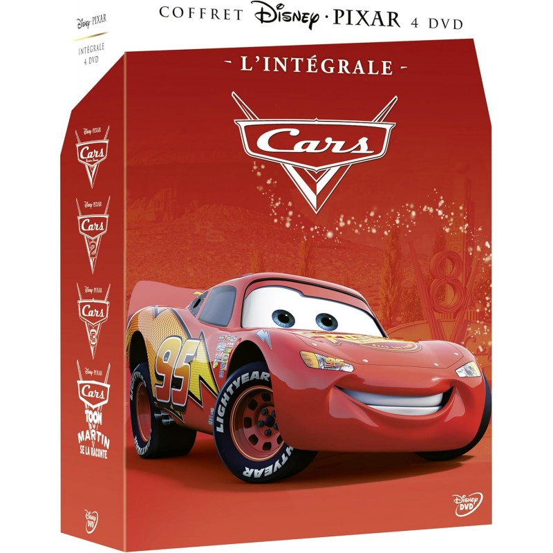 Cars quatre roues - l'intégrale 3 films + martin se la raconte