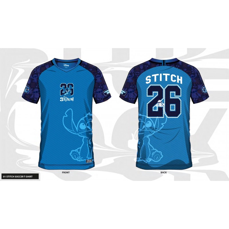 DISNEY - Stitch 26 - Maillot de Foot Homme (L)
