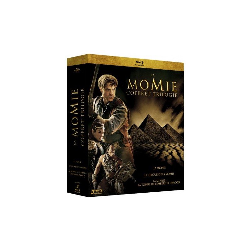COFFRET LA MOMIE - LA TRILOGIE - 3 BLU-RAY