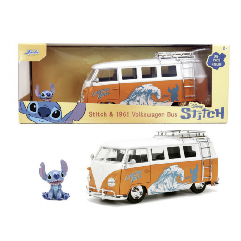STITCH - Stitch & 1961 VW Bus - 1:24