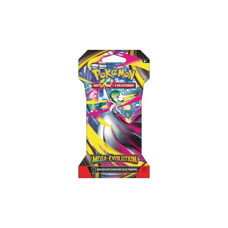 Pokémon JCC - Méga-Évolution - Pack de Booster Blister ME01 (1 Booster aléatoire) - FR