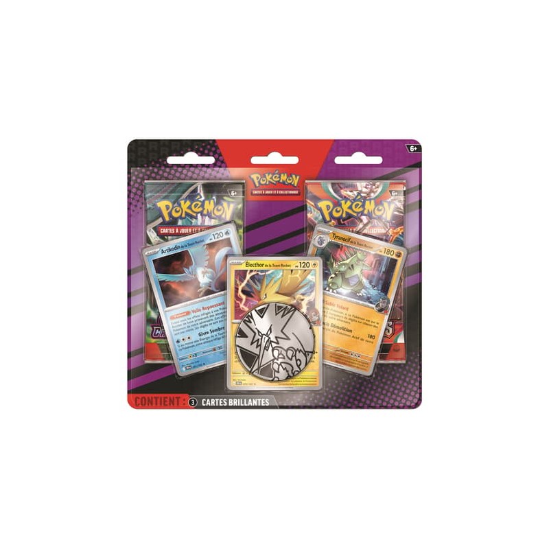 Pokémon JCC : Blister amélioré de 2 boosters (octobre 2025) - FR