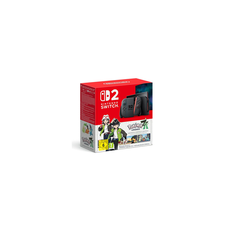 Console Nintendo Switch 2 + Légendes Pokémon : Z-A – Nintendo Switch 2 Edition (Code de téléchargement)