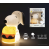 SNOOPY - Burger - Lampe Décorative - 17,5cm