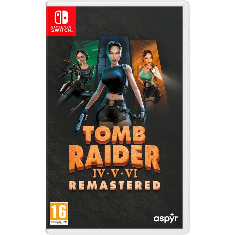 Tomb Raider IV-VI Remastered Starring Lara Croft (Nintendo Switch)
