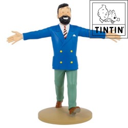 Haddock avec veste bleue -...