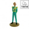 Hergé en costume vert - Collection de figurines en résine Tintin - N° 42259 - 12 cm