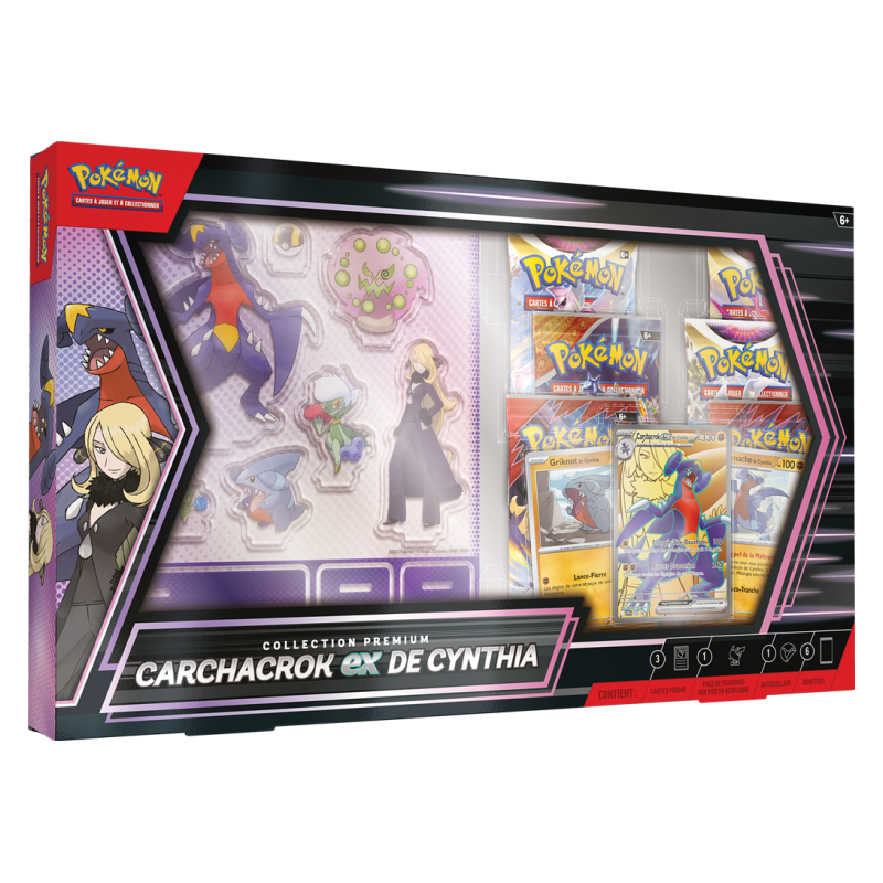 POKEMON COFFRET CARCHACROCK EX DE CYNTHIA
