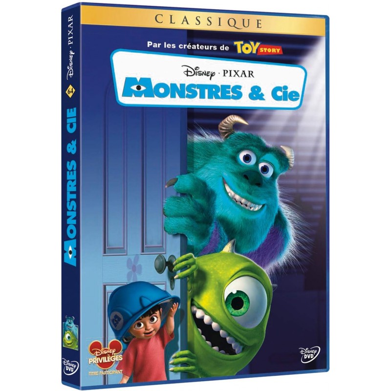 Monstres et cie  DVD