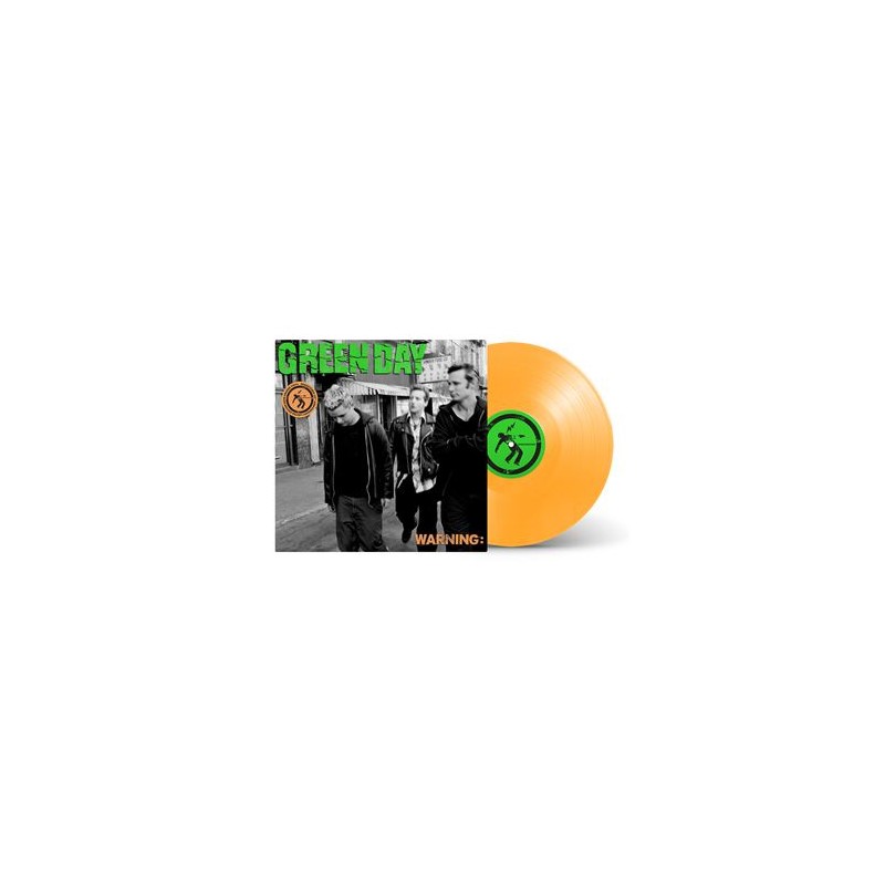 Green Day- Warning (25th Anniversary Edition) Vinyle Orange
