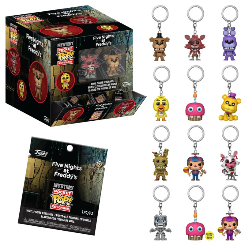 FNAF CLASSIC - Pocket Pop Keychain