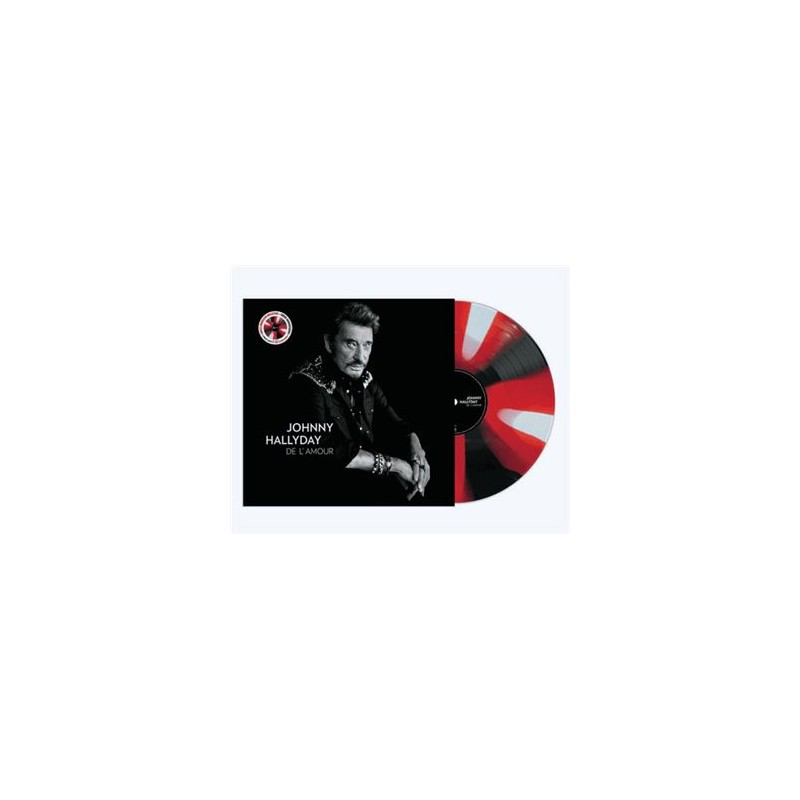 Johnny Hallyday -De l'amour (10ème anniversaire) Édition Limitée Collector Vinyle Coloré