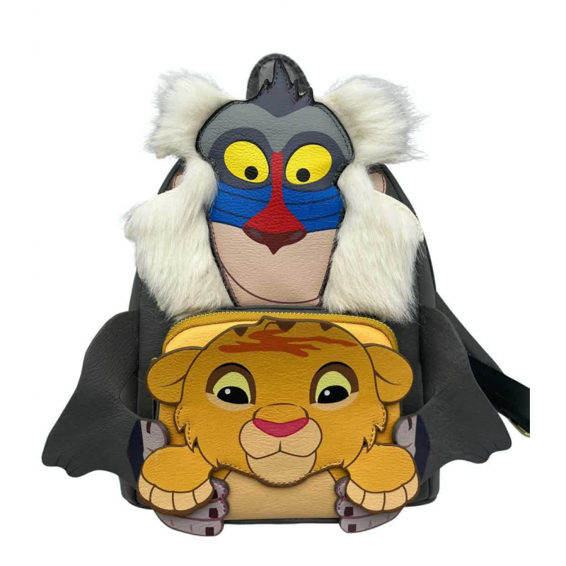 LE ROI LION - Simba et Rafiki - Mini Sac à Dos LoungeFly