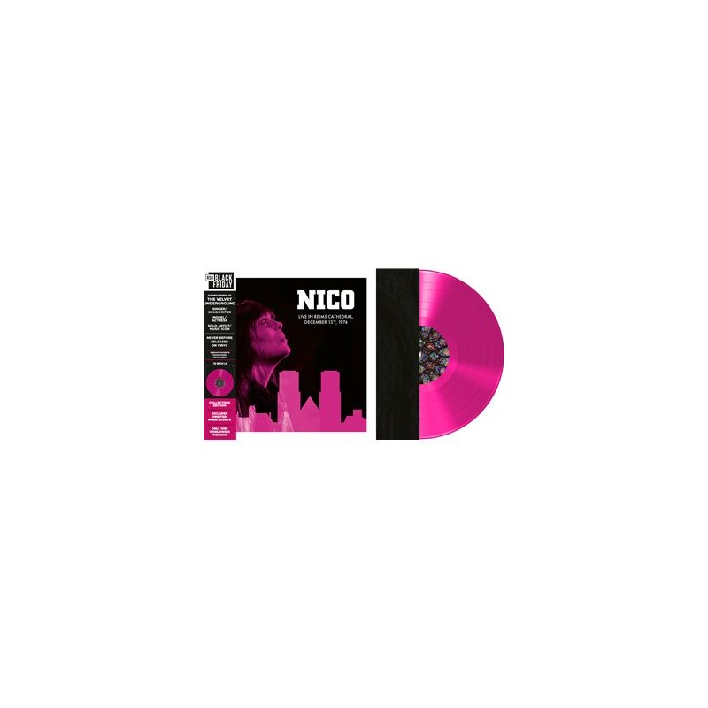 Nico - Live In Reims Cathedral - December 13th, 1974 1xLP Coloured Vinyl Black Friday