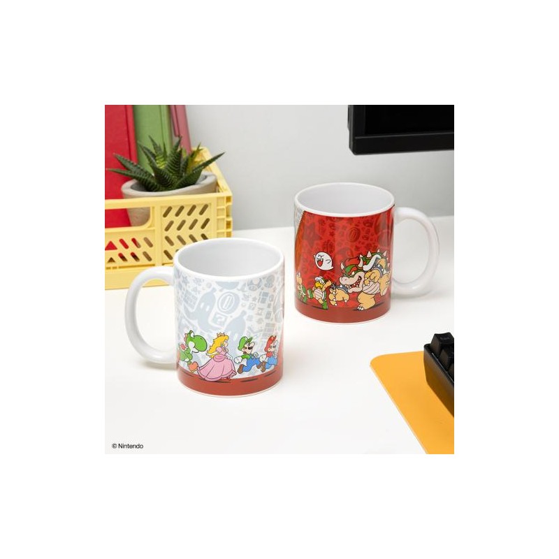 SUPER MARIO - Team - Mug Thermoréactif 350ml