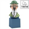 Statue Tintin - Petit Buste Professeur Tournesol - Moulinsart - 2017 - 7,5 cm