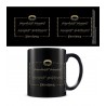 LE SEIGNEUR DES ANNEAUX - L'Anneau Unique - Black Pod Mug 325ml