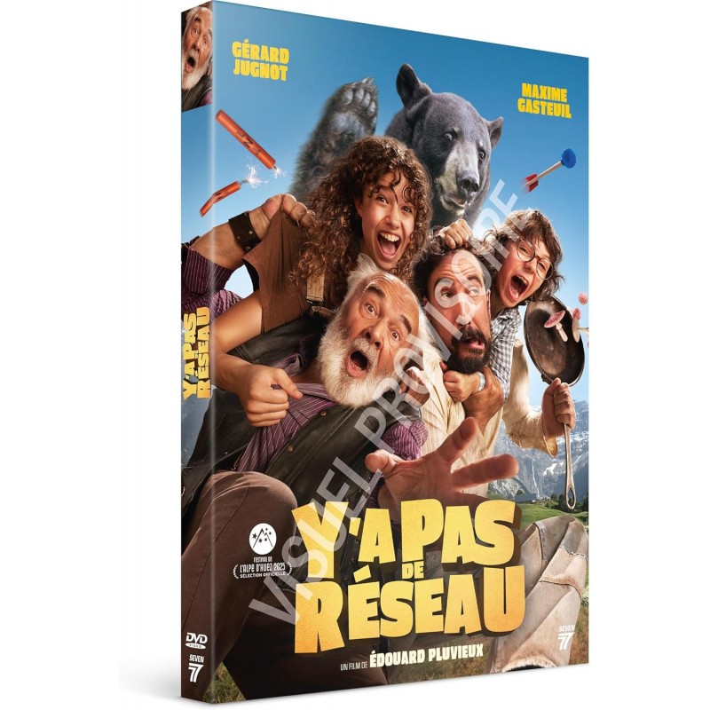 Y a pas de réseau DVD