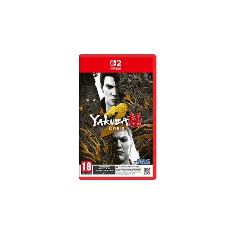 Yakuza Kiwami 2 - Game-key Card - Version Nintendo Switch 2