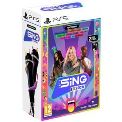 Let's Sing 2026 + 2 micros PS5