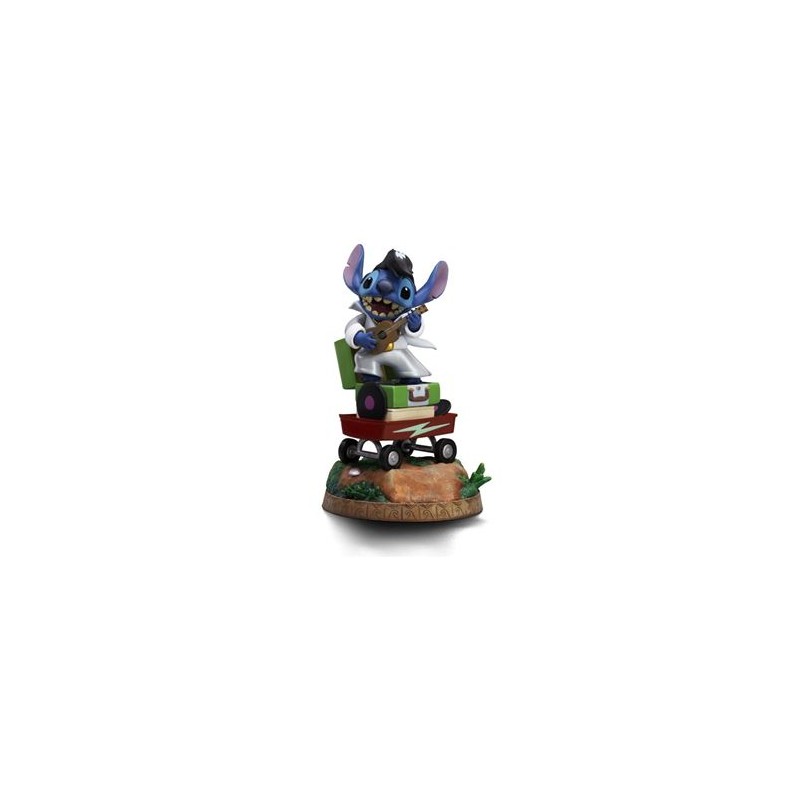 Lilo & Stitch - Statuette 1/10 Art Scale Stitch King of Rock 17 cm