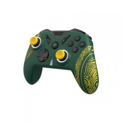 DragonShock - NEBULA PRO - Manette sans fil Pro Vert Velours pour Switch, PS3, PC et Android