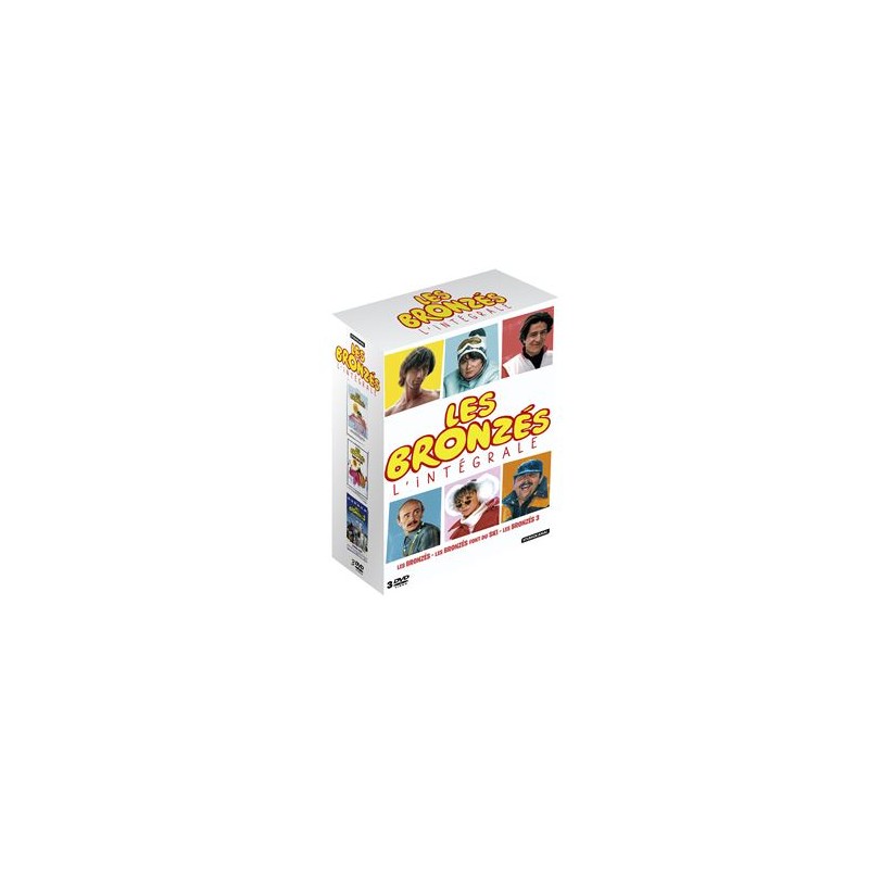 Les Bronzés L'intégrale 1 à 3 DVD