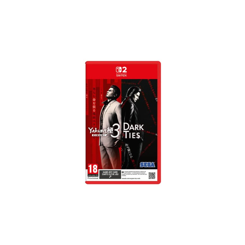 Yakuza Kiwami 3 & Dark Ties - Game-key Card - Version Nintendo Switch 2