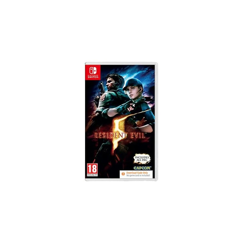 RESIDENT EVIL 5 (CODE IN BOX) FR/NL SWITCH