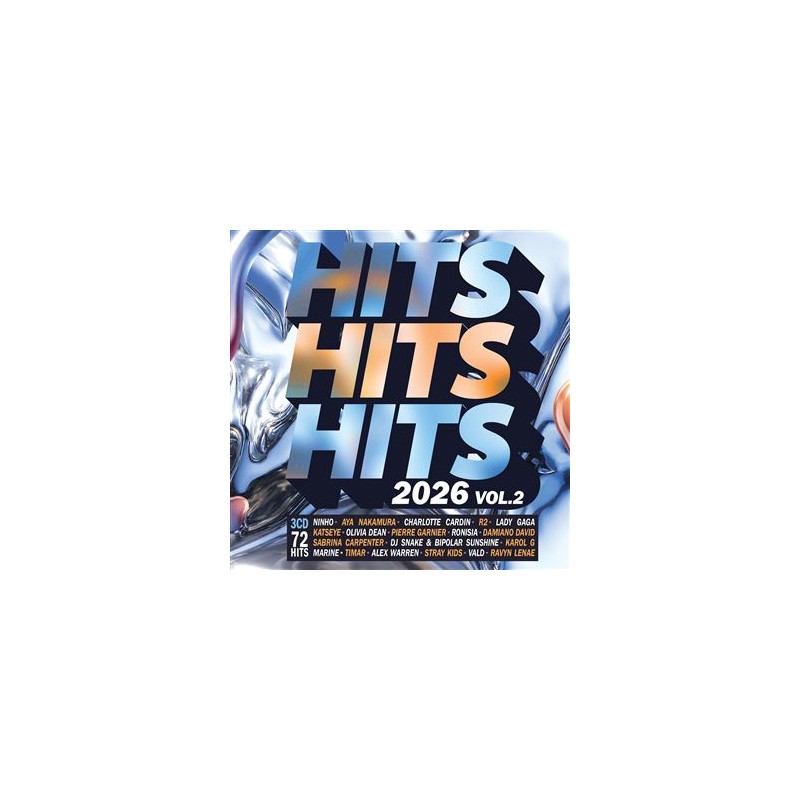 Hits Hits Hits 2026 Volume 2 Édition Limitée