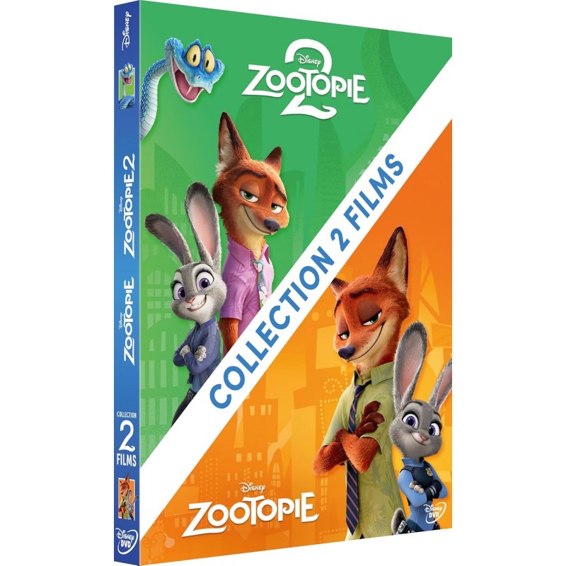 Zootopie + Zootopie 2 DVD