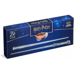 HARRY POTTER -Coffret Anniversaire - Pierre Philosophale & 2 Baguettes