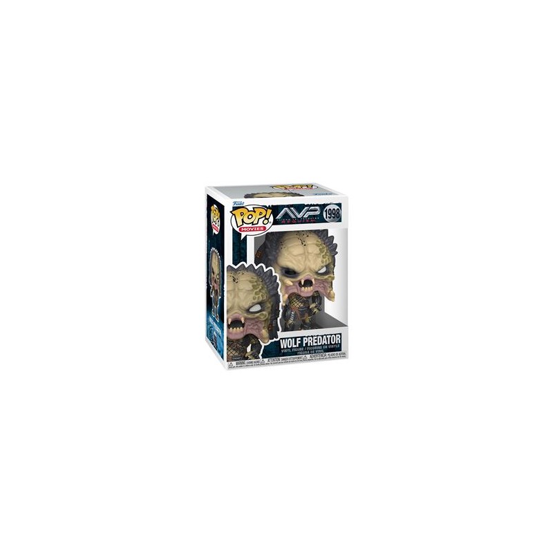 Funko Pop Movies Aliens vs. Predator S3 Wolf Predator