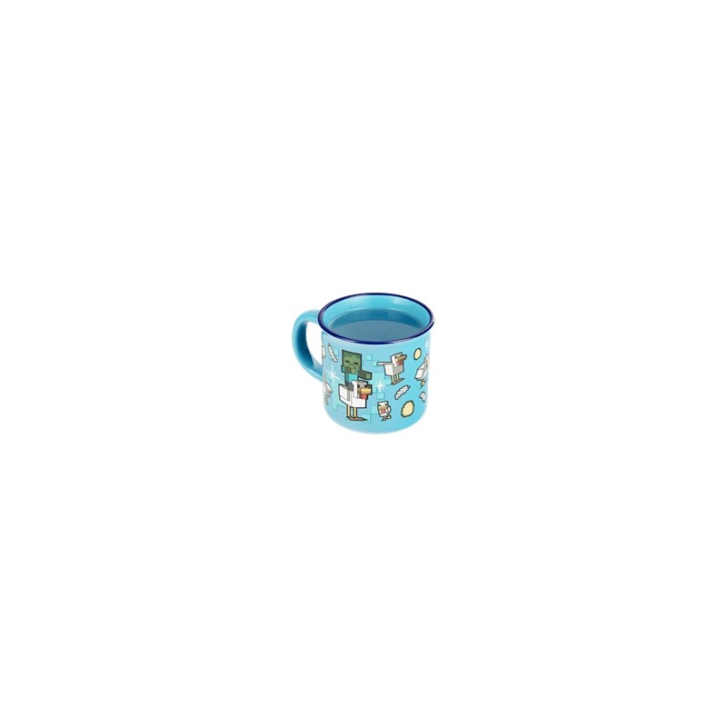 MINECRAFT - Poule Chevauchée - Mug Thermoréactif 350ml