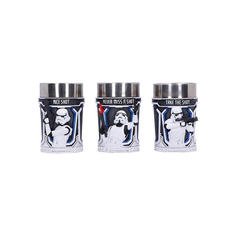 STAR WARS - Stormtrooper - Set de 3 verres à shots
