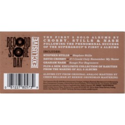 David Crosby, Stephen Stills & Graham Nash – The Solo Albums RSD