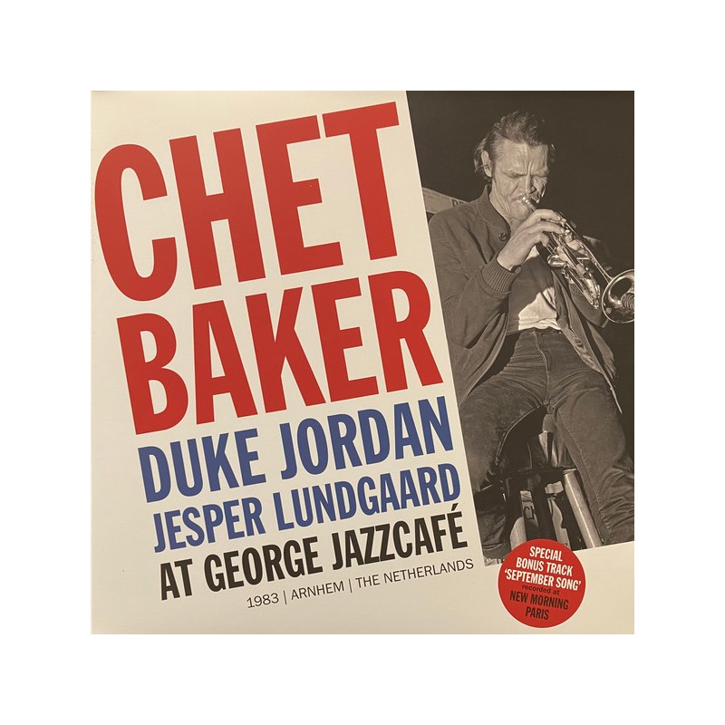 Chet Baker – At George Jazzcafé, 1983, Arnhem, The Netherlands