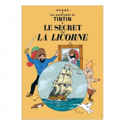 Affiche Tintin - Le Secret...