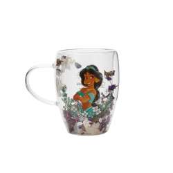 Verre avec fleurs sechées...