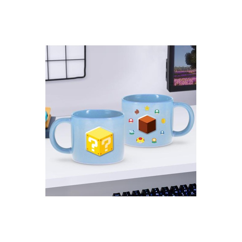 SUPER MARIO - Symboles - Mug Gravé 400ml
