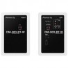 Paire D'Enceintes De Monitoring Pioneer Dj Dm-50D-Bt-W - Bluetooth - Bass Reflex - 2X25W - Mode Dj Ou Production - Blanc